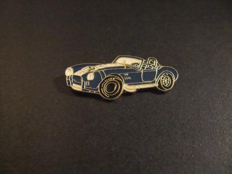 AC Cobra Engelse klassieke sportwagen blauw